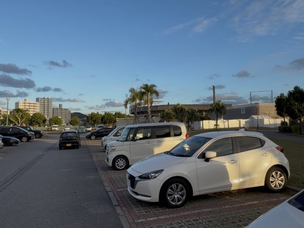 沖繩自由行-沖哥-美國村停車場